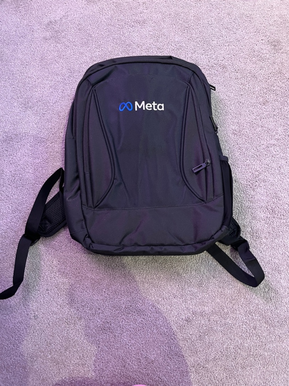 Black Men's Laptop Backpack